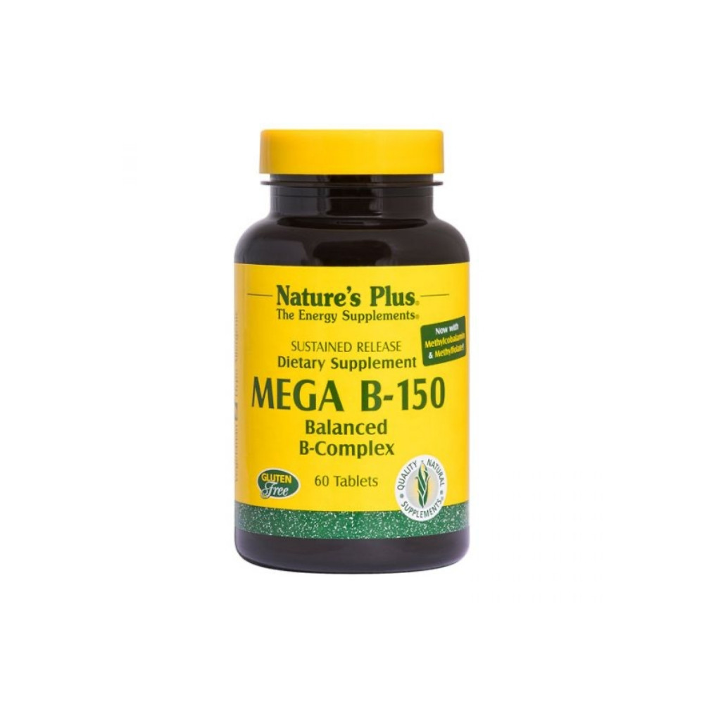 Natures Plus Mega B 150mg Sustained Release 